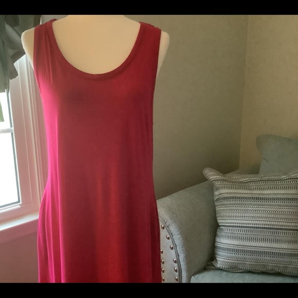 Soft Surroundings t-shirt maxi dress and embroidered and beaded jacket - Picture 4 of 12